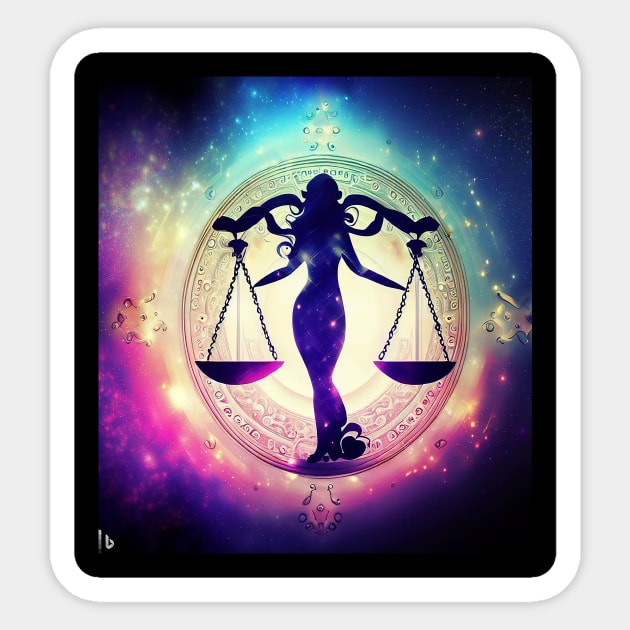 Libra Zodiac Sticker by Scorpio Marketing 